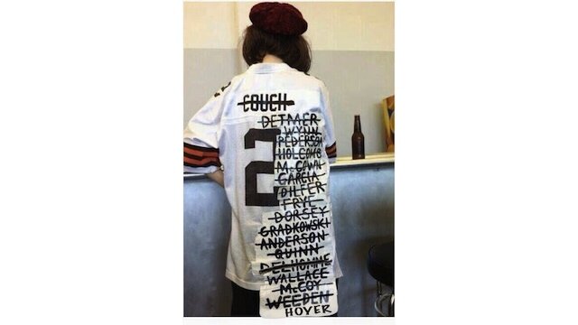 browns quarterback jersey