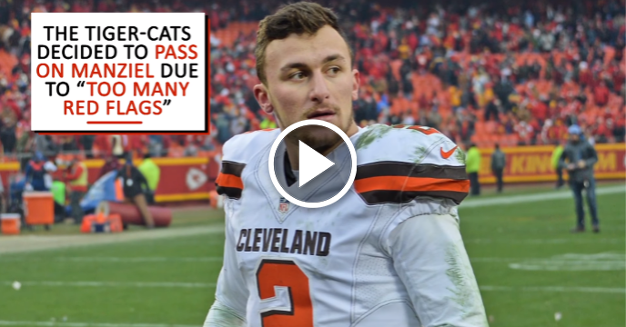 CFL Passes on Johnny Manziel After Working Out for Hamilton Tiger-Cats