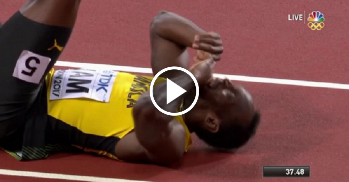 Watch: Emotional Usain Bolt Pulls Up Injured In Final Race
