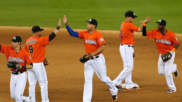 miami marlins orange jersey