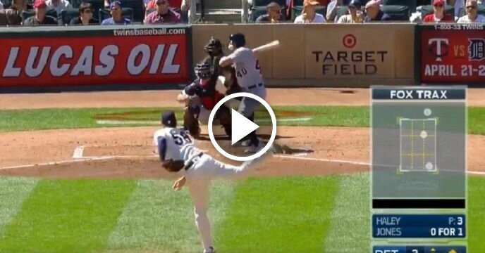 Detroit Tigers Outfielder JaCoby Jones Drilled in Face With 90 MPH Fastball