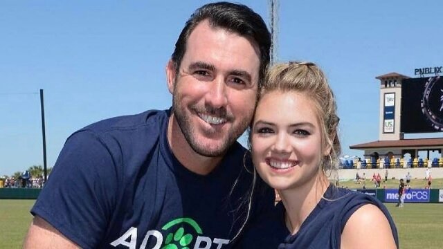 Tigers\' Justin Verlander Spent the Weekend With Kate Upton in a Bikini