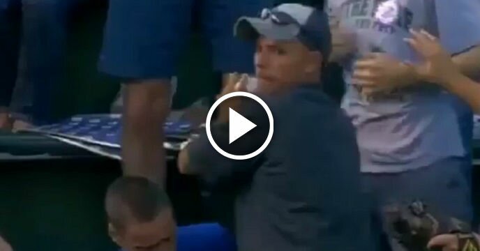 Cubs Fan Throws Yangervis Solarte's Home Run Ball Back, Gives Double Middle Finger Salute
