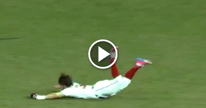 Bryce Harper Finishes Fantastic All-Star Game Catch with Majestic Hair Flip