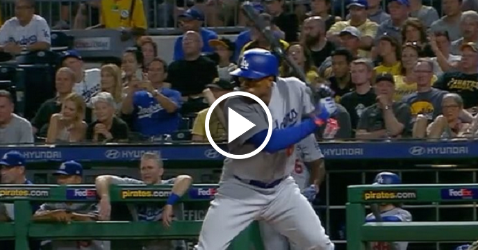 Watch: Dodgers' Curtis Granderson Crushes Grand Slam Against Pirates