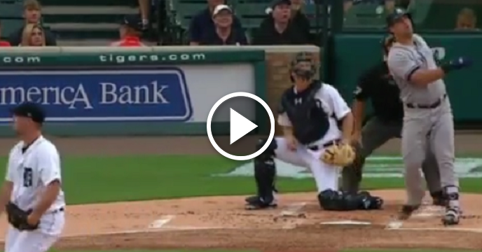 Watch: Yankees' Gary Sanchez Clobbers Home Run Against Tigers