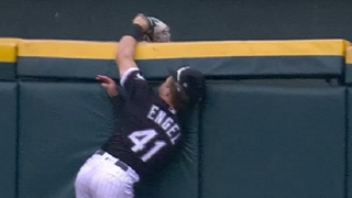 White Sox Outfielder Adam Engel Crashes Face First Into Wall To Rob Home Run