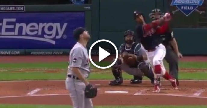 Watch: Francisco Lindor Clobbers 30th Home Run — Indians Win 20th Straight Game