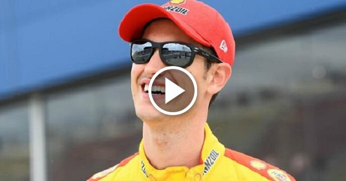 NASCAR's Joey Logano Found the Perfect Way to Reveal Baby's Gender