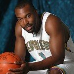 NBA Media Day- Baron Davis New Orleans Hornets