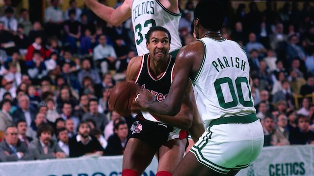 Portland Trail Blazers vs. Boston Celtics, Mychal Thompson