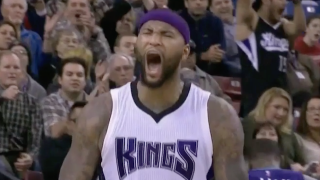 DeMarcus Cousins Dropped 50 Tonight And Crossed The Milestone With This Emphatic Alley-Oop