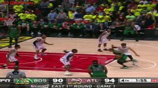  Watch Al Horford's Blocked Shot Hit Kent Bazemore In The Face 