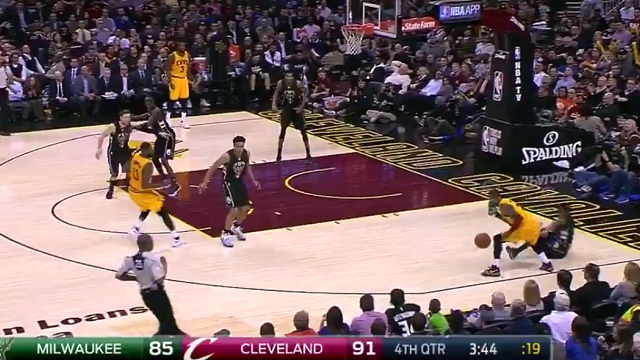 Kyrie Irving Sends John Henson Skidding Off Court With Devastating Handles — Drains Jumper From Downtown