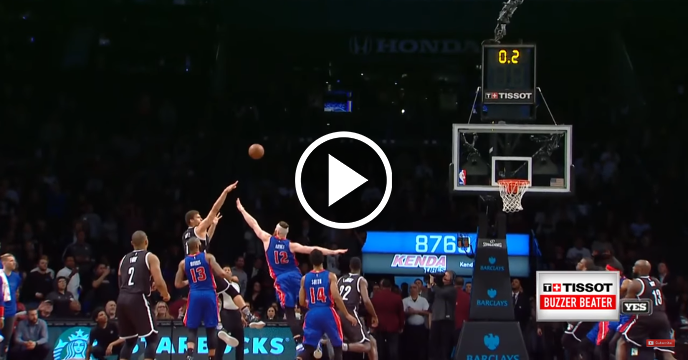 Brook Lopez Drains Fadeaway Buzzer-Beater, Crushes Pistons' Playoff Hopes