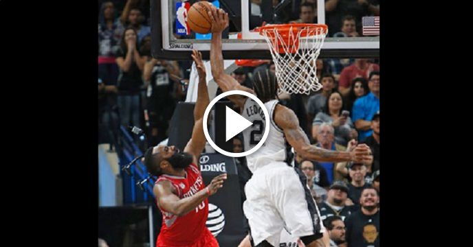 Kawhi Leonard 'Randomly' Drug Tested Following MVP Sequence To Cement Spurs Win Over Rockets