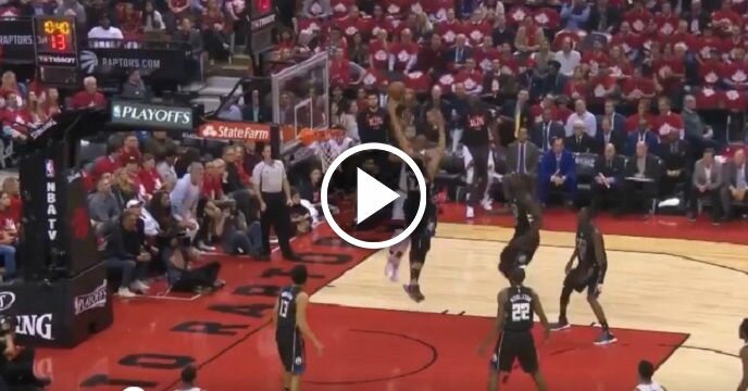 Serge Ibaka Puts Giannis Antetokounmpo on a Poster With Emphatic Dunk in Game 5