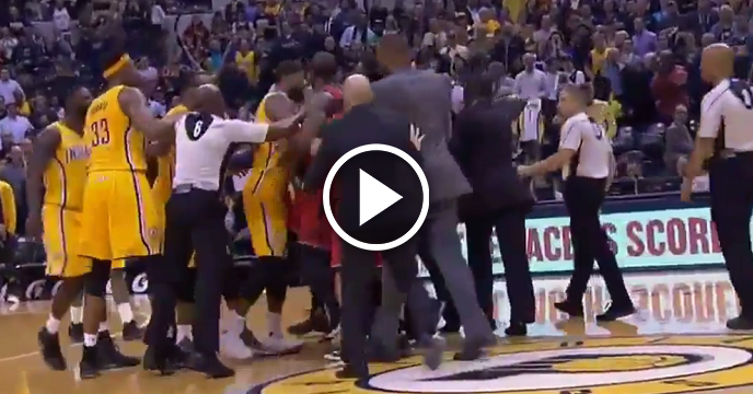 Lance Stephenson Nearly Starts All-Out Brawl Against Raptors In Second Game Back With Pacers