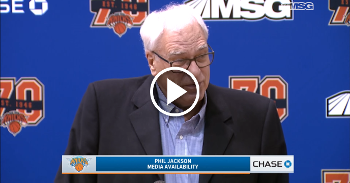New York Knicks President Phil Jackson Announces Intent to Trade Carmelo Anthony