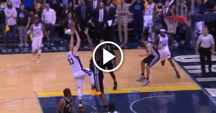 Grizzlies' Marc Gasol Nails Game-Winner In Overtime To Even Series With Spurs