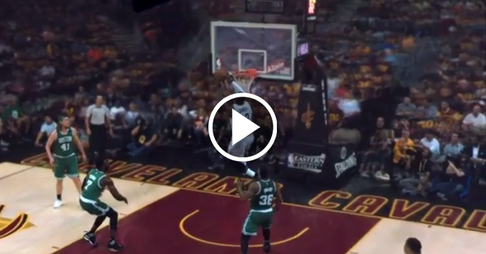 LeBron James Alley-Oop Dunk Produces Hollow Video Game Highlight in Cavaliers Game 3 Loss