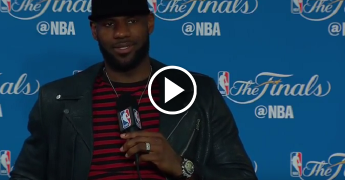 LeBron James Tells Reporters He's Never Played For A 'Super Team' During Postgame Press Conference