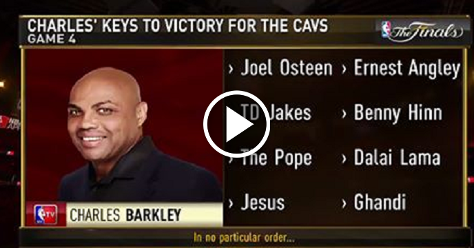 Charles Barkley Thinks The Cavs Need A Miracle To Win Game 4 Against Warriors
