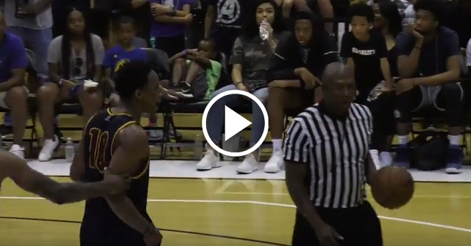 Raptors' DeMar DeRozan Throws Ball At Ref In Fit Of Rage During Drew League Loss