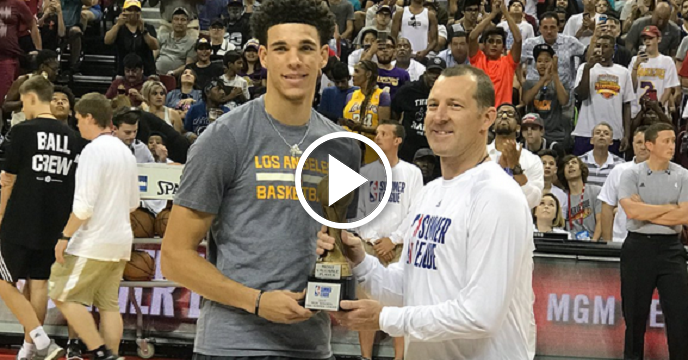 Lakers' Lonzo Ball Named NBA Summer League MVP Despite Sitting Out Championship Game