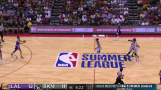 Lakers' Lonzo Ball Brilliantly Tosses 70-Foot Alley-Oop In NBA Summer League Win Over Nets