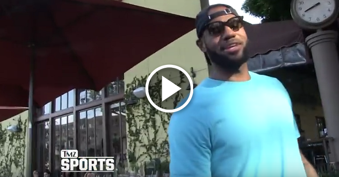 Watch: LeBron James Says He Has No Idea What Blake Griffin Is Talking About