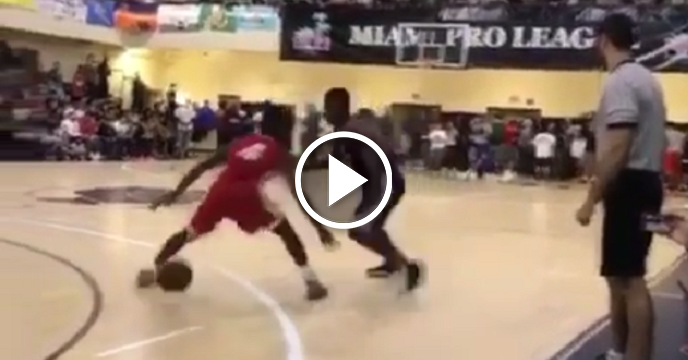 John Wall Brilliantly Nutmegs Defender — Drains Jumper In His Face At Miami Pro League