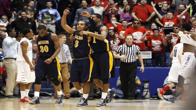 North Carolina A&T Aggies Advance To Round Of 64 With A Close Win Over Liberty Flames