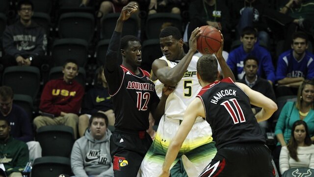 Louisville Cardinals' Pressure Too Much For South Florida Bulls