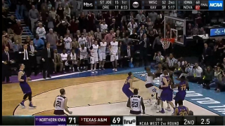 Watch Texas A&M Score 12 Points In 35 Seconds To Force Overtime Against Northern Iowa