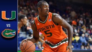 Miami vs. Florida Men's Basketball Highlights (2016-17)