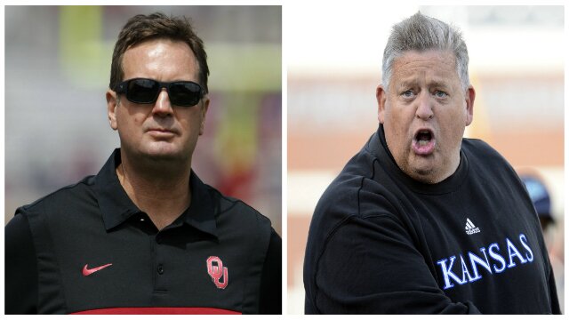 Bob Stoops, Charlie Weis are Writing Checks the Big 12 Can't Cash