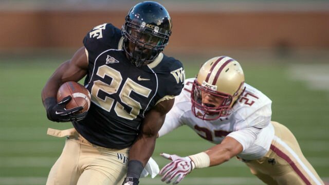 Wake Forest Dealt Crushing Blow with Leading Rusher Josh Harris Ruled Ineligible 