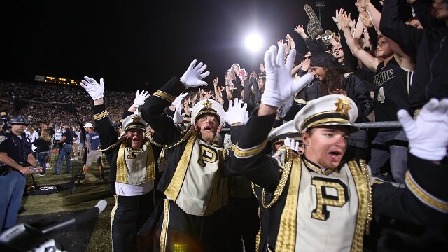 Purdue Band - Brian Spurlock USA TODAY Sports