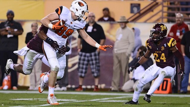 Connor Hamlett Key to Passing Offense for Oregon State Beavers in 2014