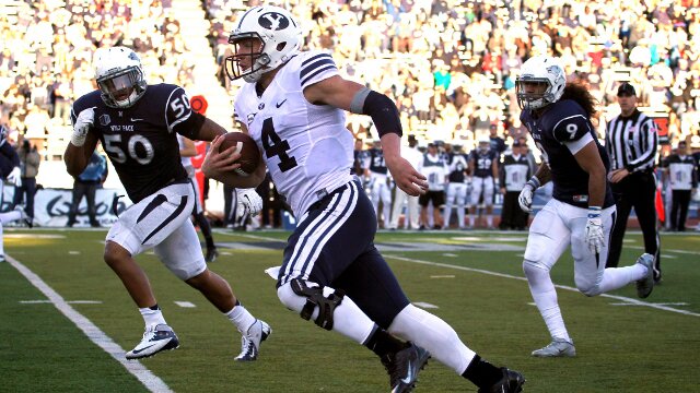 BYU Football Taysom Hill Heisman Top 5 Players Breakout Season Brigham Young Cougars