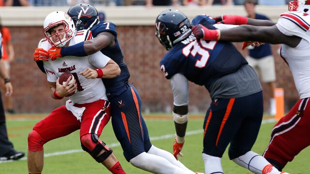 ACC Football: Greyson Lambert Helps Virginia Pull Off Upset vs. No. 21 Louisville To Open Conference Play 
