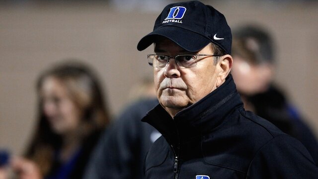 Duke Blue Devils Football Head Coach David Cutcliffe