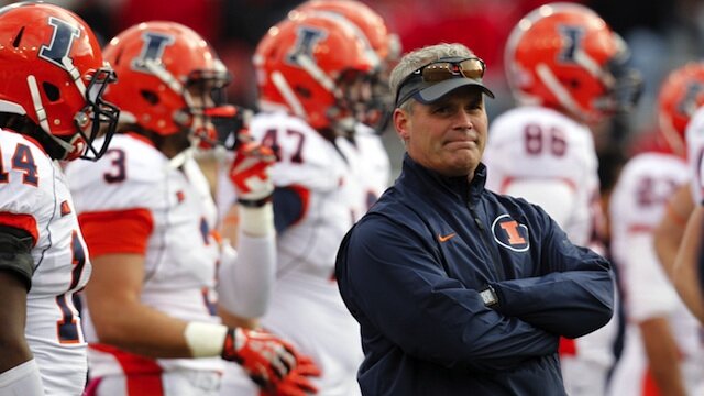 Illinois' Head Coach Tim Beckman Must Win Eight Games To Save Job