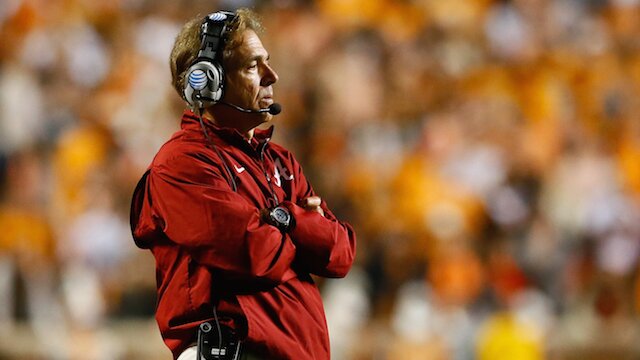 1. Alabama Moves One Step Closer To Making CFP