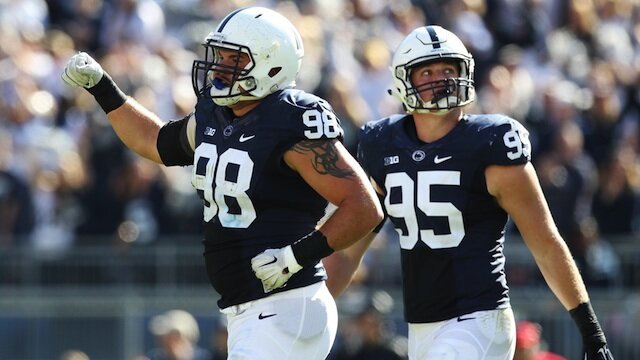 Penn State's Defensive Line Will Face Biggest Challenge Against Big Ten's Top O-Line