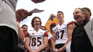 San Diego State Football: Aztecs in Little Italy