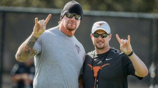 Texas Football Gets Inspiring Speech From The Undertaker