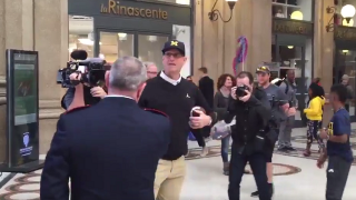 Michigan's Jim Harbaugh Kicked Out Of Mall In Italy For Playing Catch