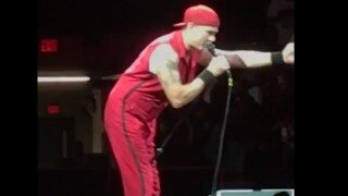 Red Hot Chili Peppers' Drummer Sings Michigan's Fight Song at Concert in Ohio State Territory